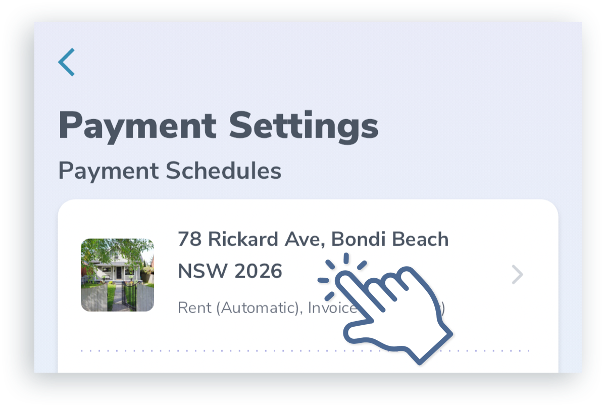 Tap Property Under Payment Schedules.png