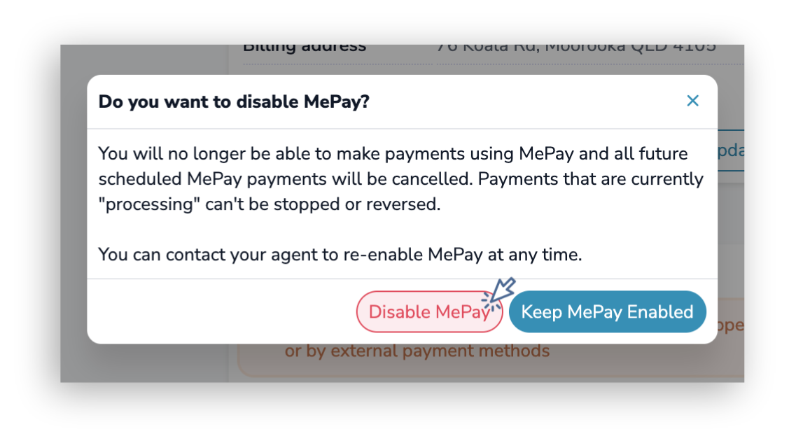 Click Disable MePay To Confirm.png